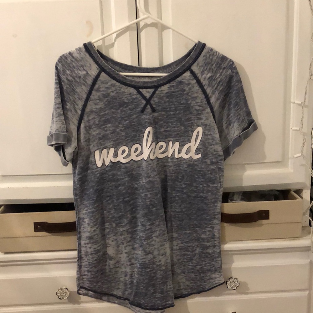 Faded Blue Weekend Shirt